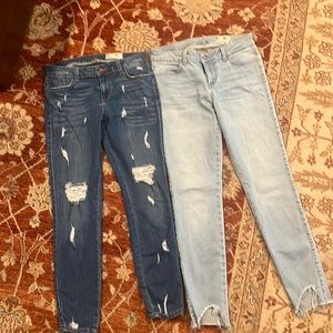 Lot of 2 Made In USA Siwy jeans sz28